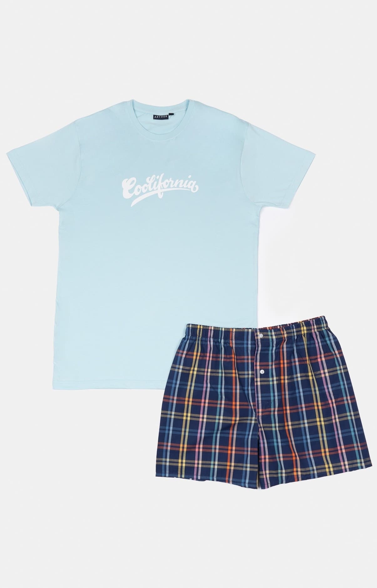 arthur-bob-coolifornia-pyjama-homme-coton-multicolore image 3