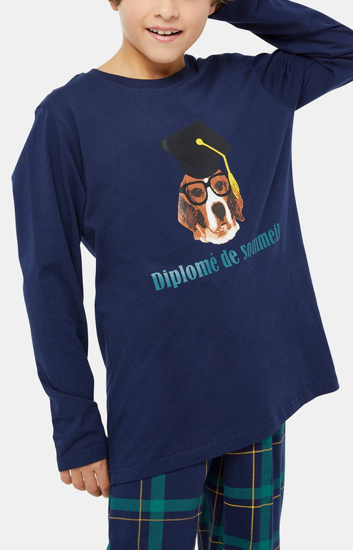 arthur-bob-dipl-m-de-sommeil-pyjama-enfant-marine image 4