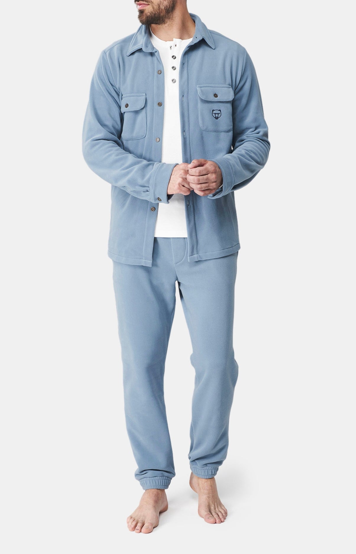 arthur-bob-polaire-pyjama-chaud-homme-gris image 7