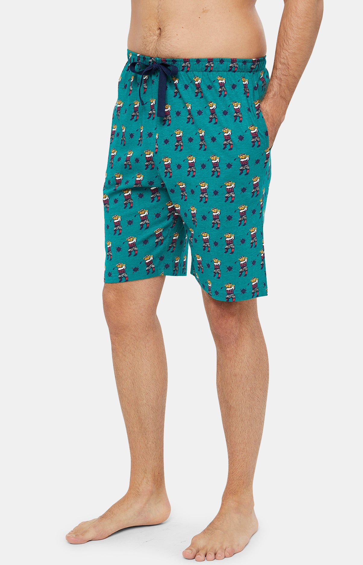 arthur-bob-ted-wood-pyjashort-sapin-jersey-coton image 5