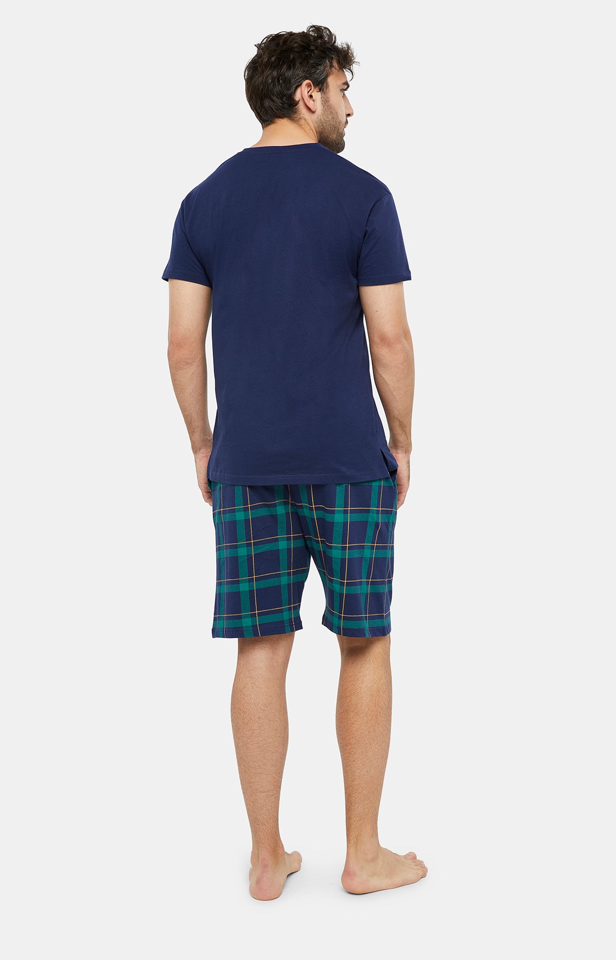 arthur-bob-benjamin-pyjashort-coton-marine-homme image 4