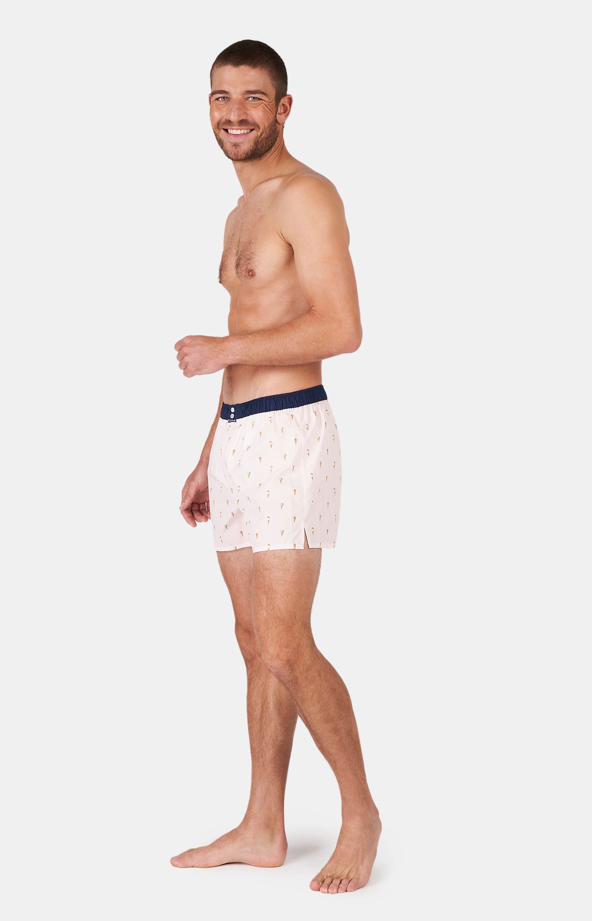 arthur-le-club-cale-on-1106-coton-bio-rose-homme image 4