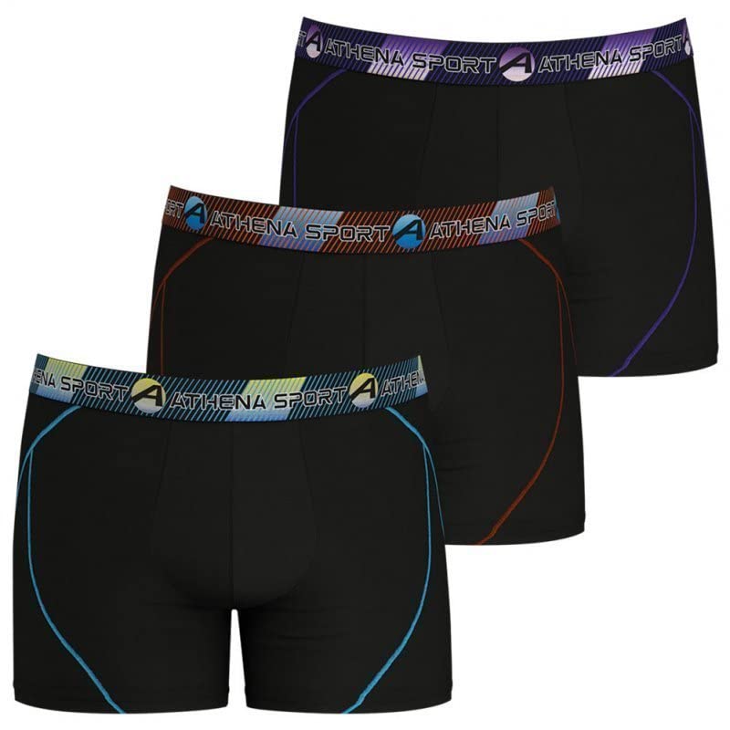 athena-training-dry-boxer-long-homme-noir-microfibre image 5