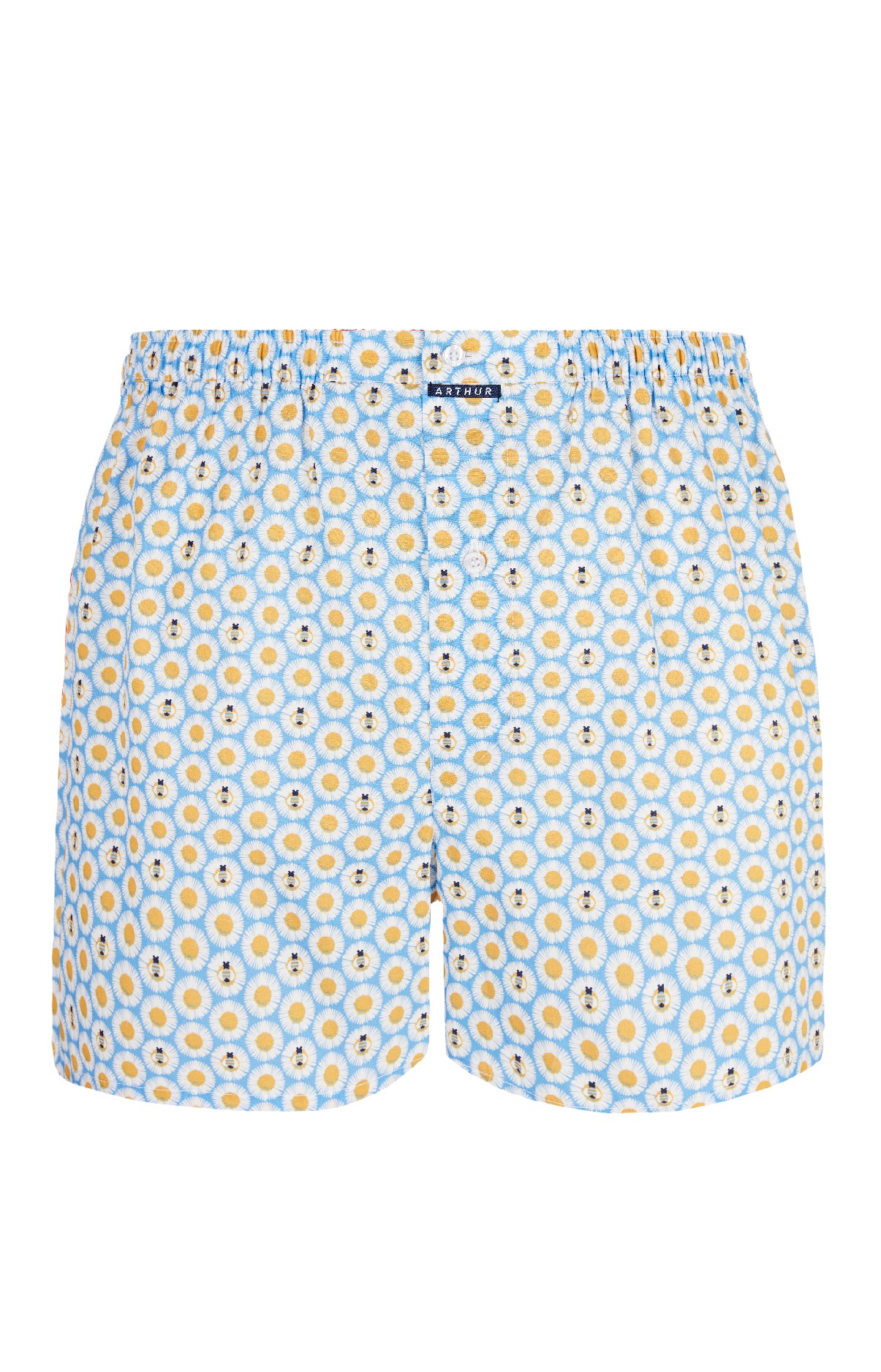 arthur-le-club-cale-on-paquerette-coton-jaune image 3
