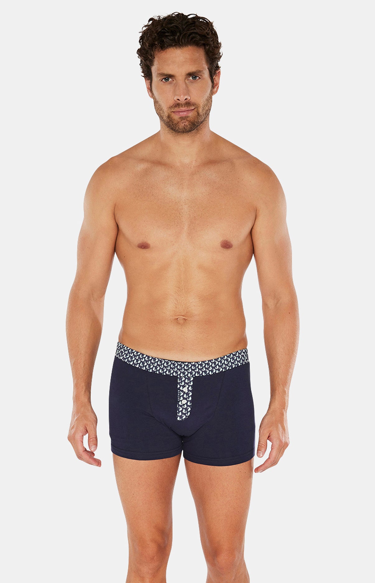 arthur-bob-club-boxer-enfant-marine-coton image 2