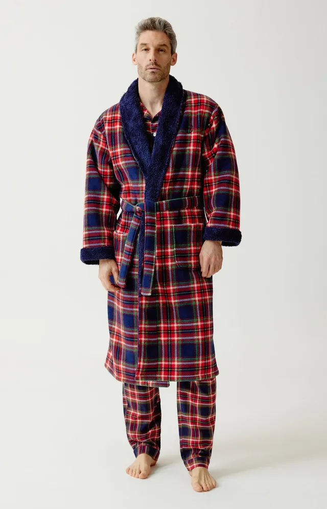 arthur-bob-l-on-robe-de-chambre-polaire-rouge image 1