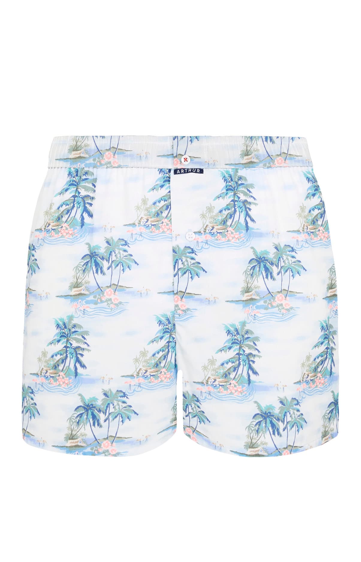 arthur-le-club-cale-on-hawai-azur-coton-homme image 3