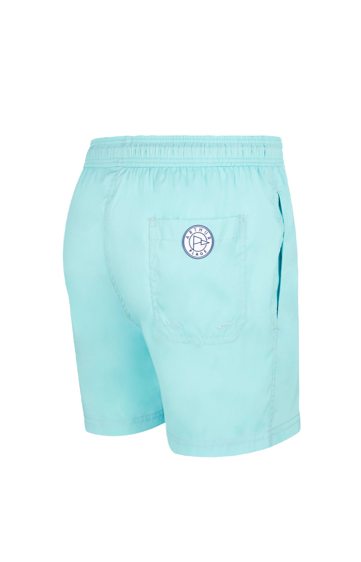 arthur-bob-lagon-short-de-bain-recycle-bleu-lagon image 4