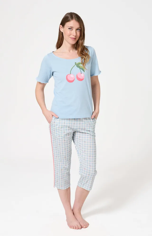 arthur-bob-pyjacorsaire-femme-cherry-coton-bio image 1