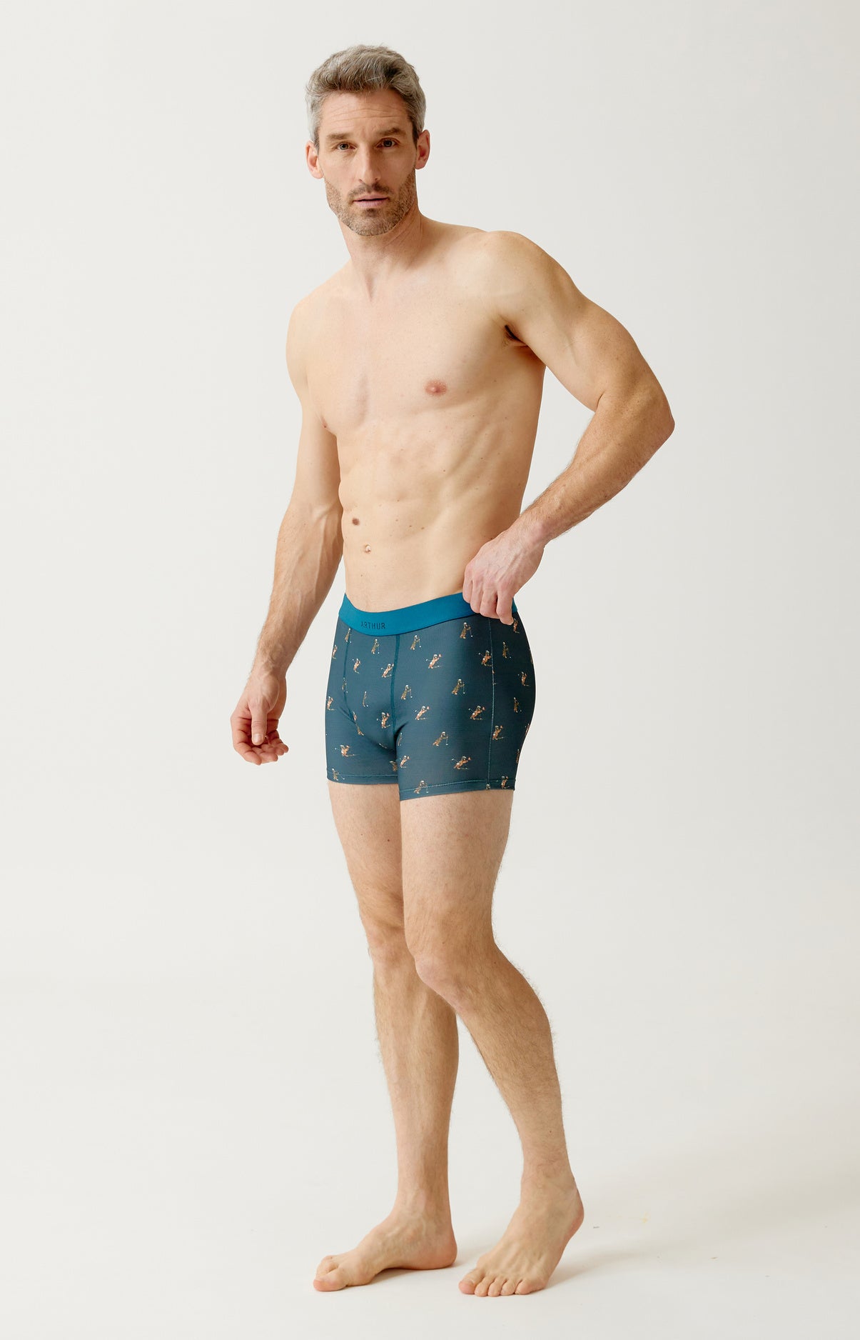 arthur-bob-touche-pas-mon-putt-boxer-microfibre-canard image 4