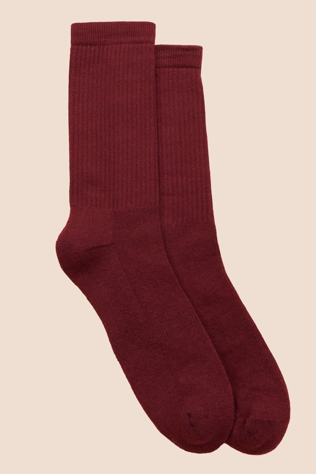 p-trone-chaussettes-de-tennis-hautes-blanc-cr-me-39-42 image 4