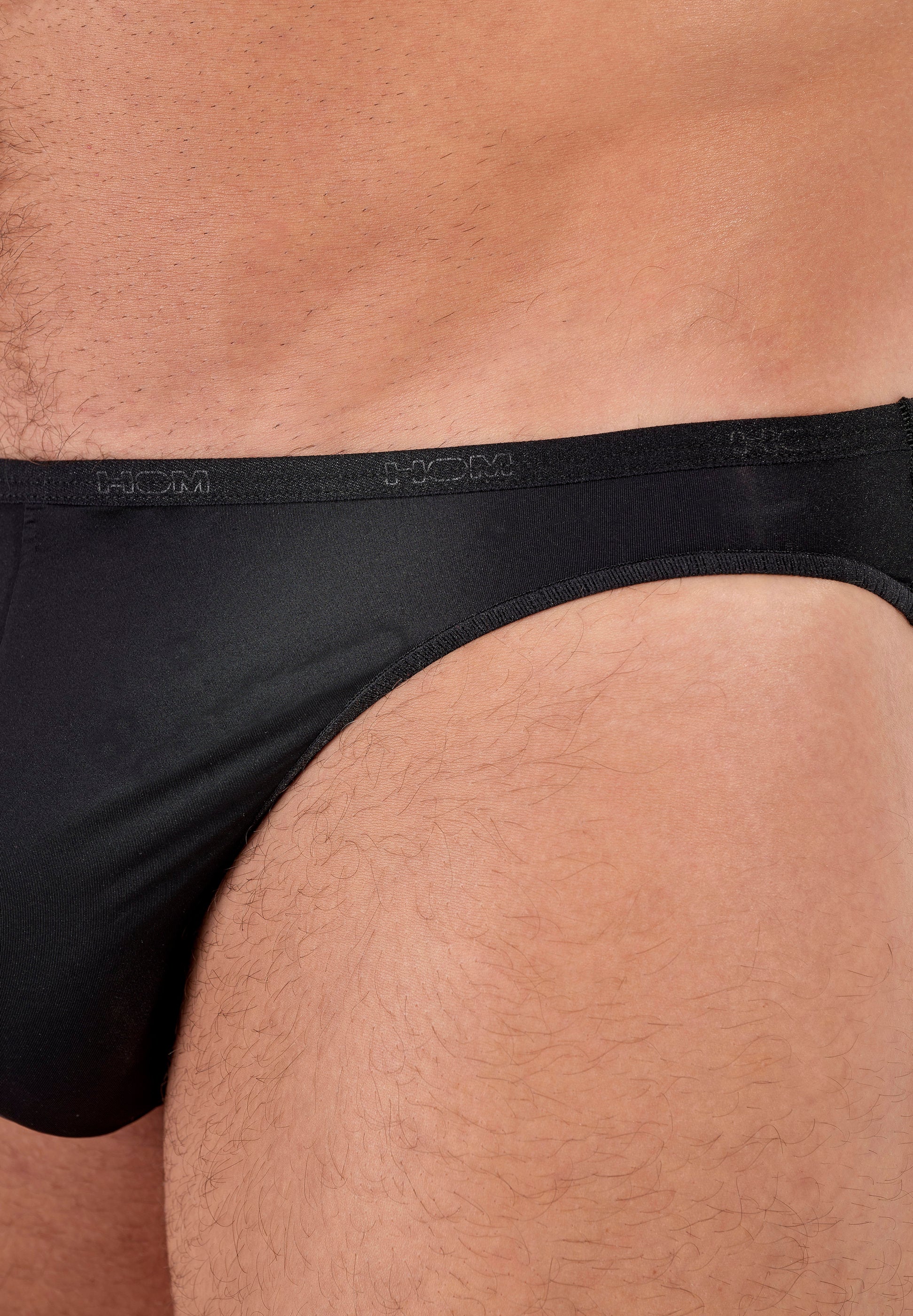 hom-plumes-micro-slip-homme-noir-microfibre-invisible image 4