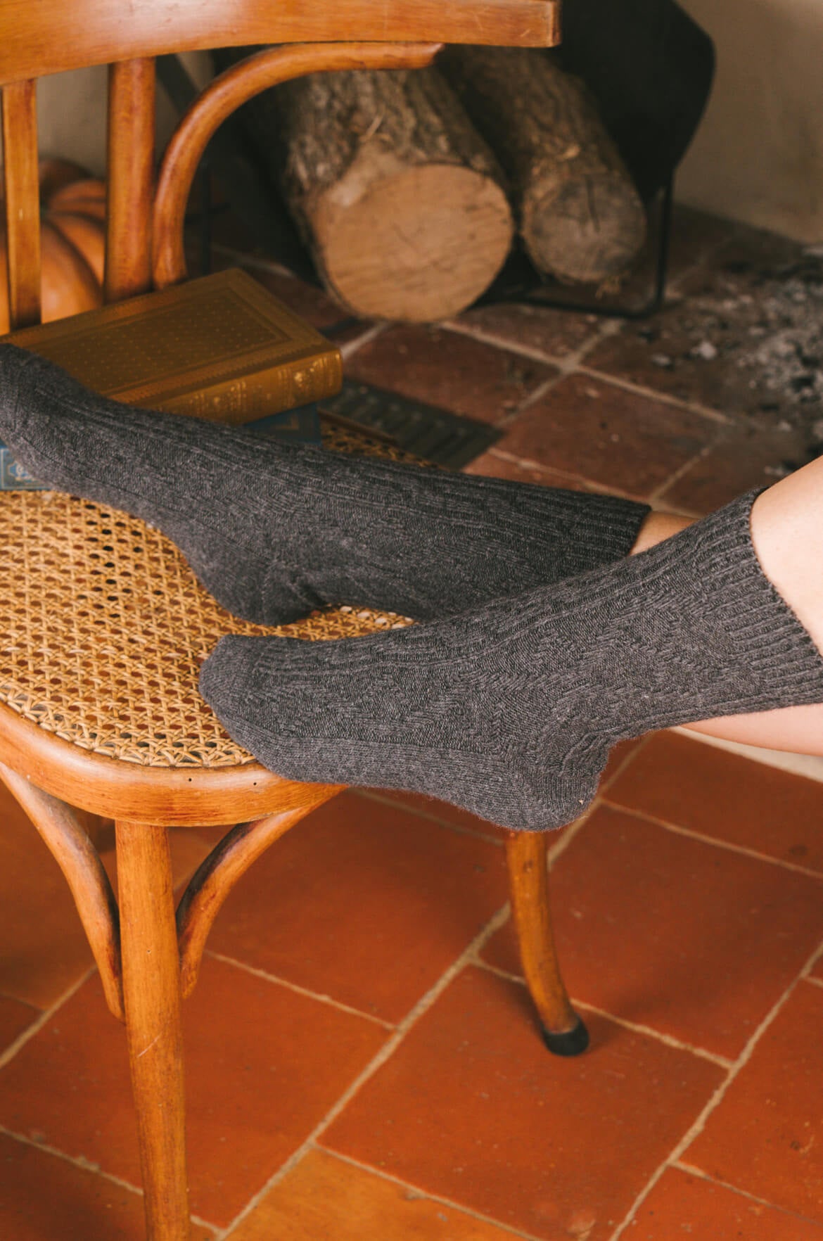 p-trone-chaussettes-c-tel-es-fil-d-cosse-homme-laine-m-rinos image 2