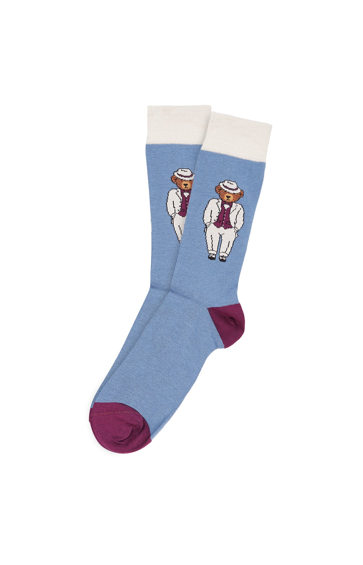 arthur-bob-charles-chaussettes-denim-coton-bio image 1