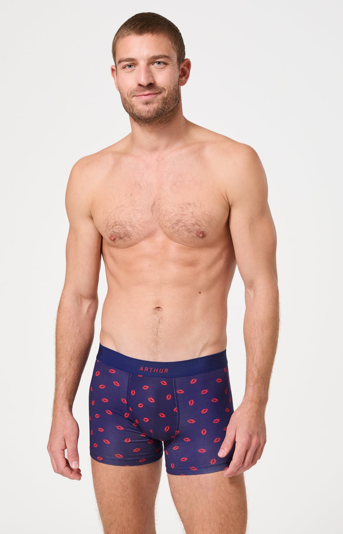 arthur-bob-kiss-boxer-coton-bio-marine image 2
