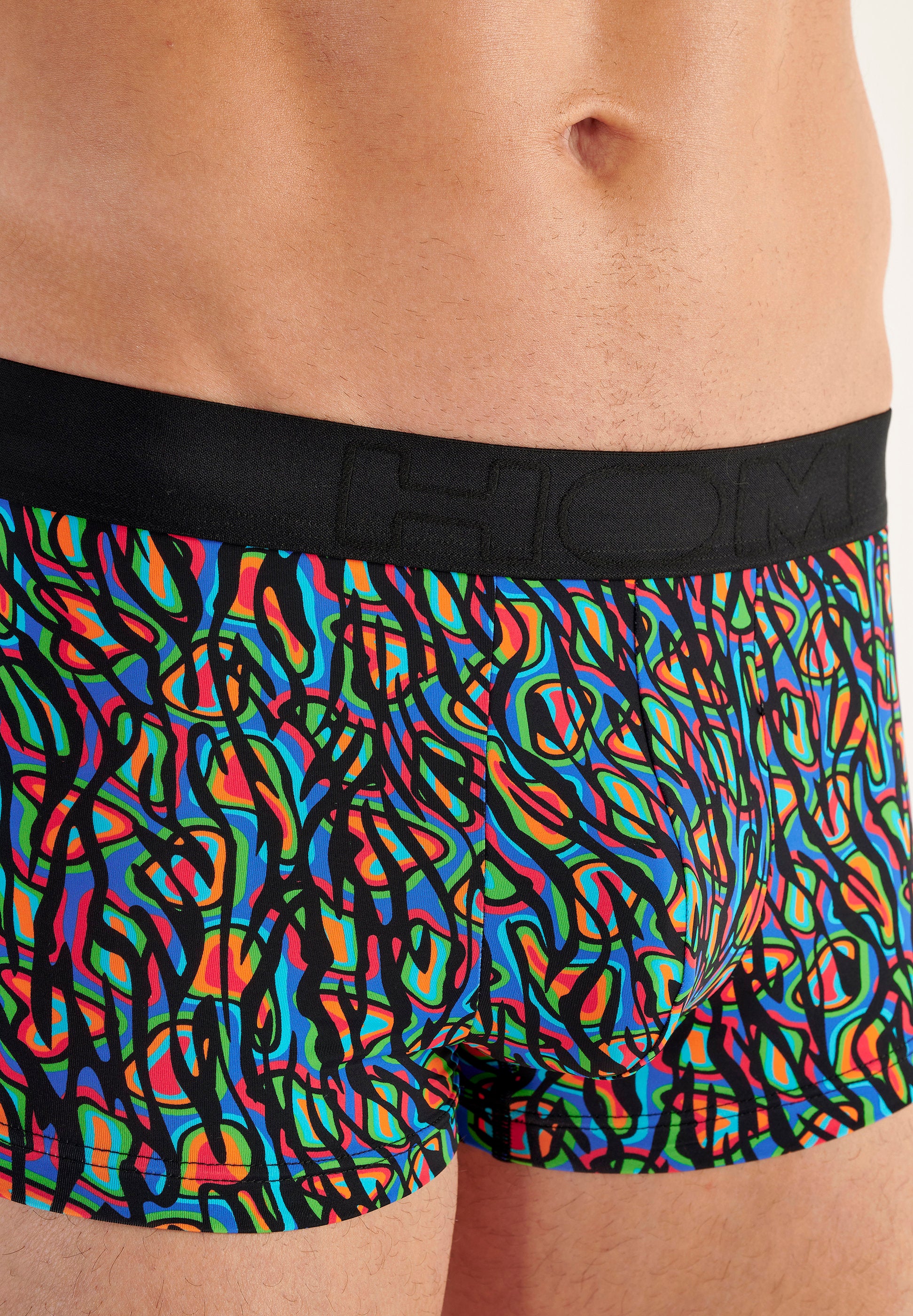 hom-temptation-floyd-boxer-trunk-homme-multicolore-microfibre image 5