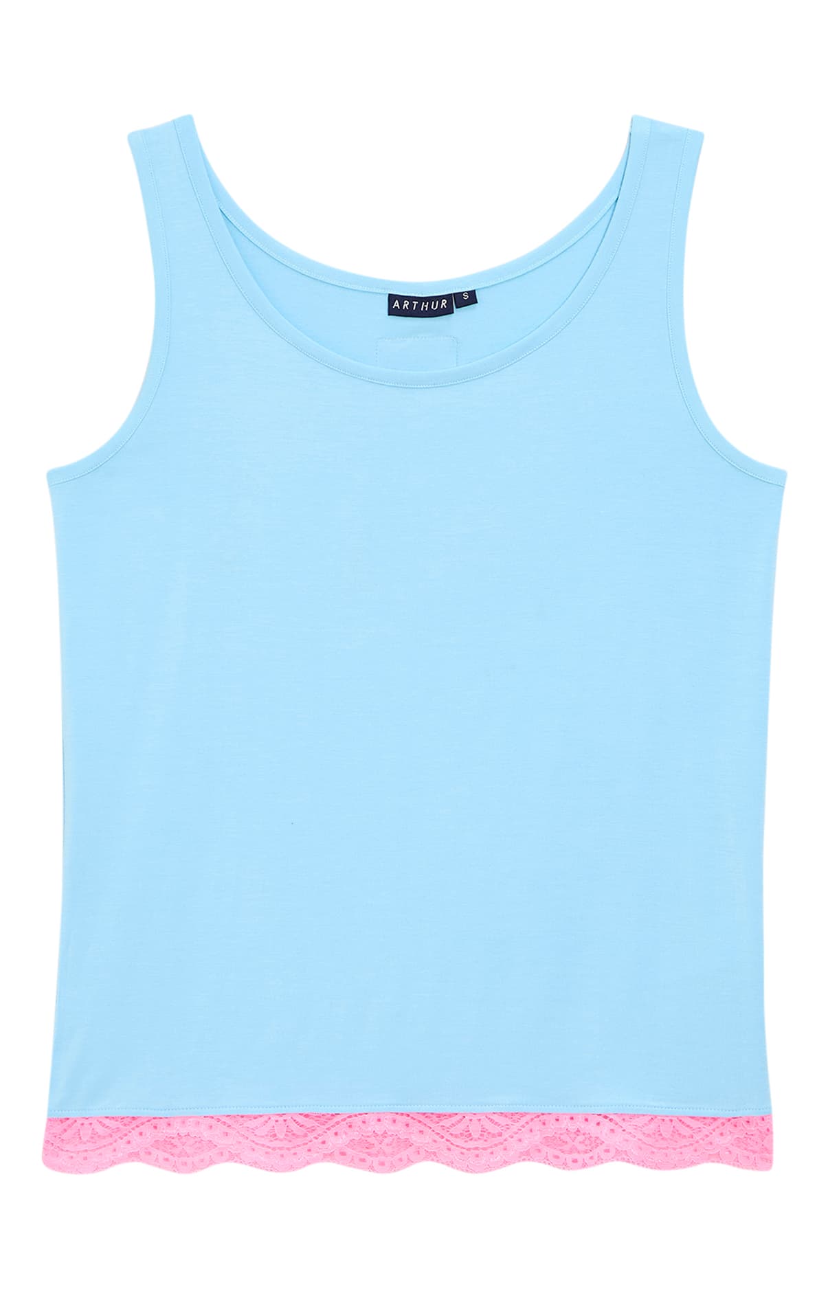 arthur-bob-d-bardeur-modal-turquoise-doux-femme-dentelle image 3