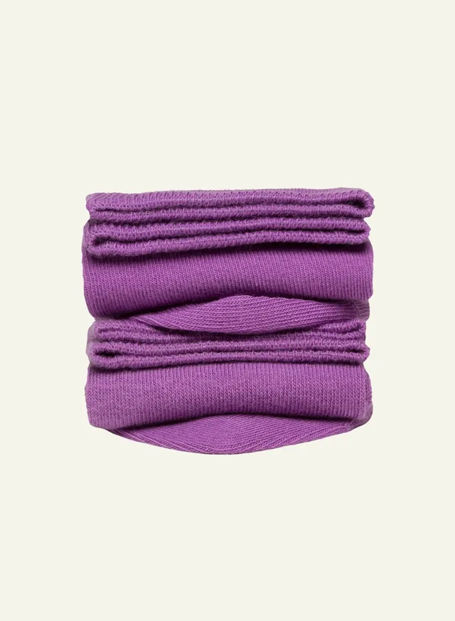archiduchesse-de-ville-ultra-violet-chaussettes-coton-mi-hautes image 1