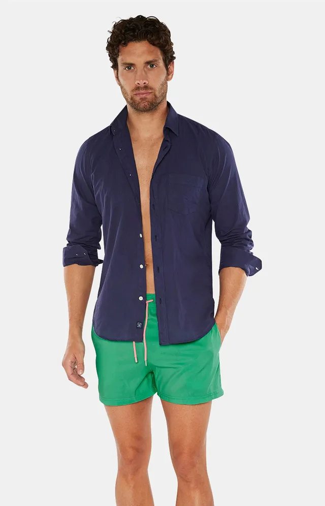 arthur-bob-short-de-bain-polyester-recycl-vert-homme image 1