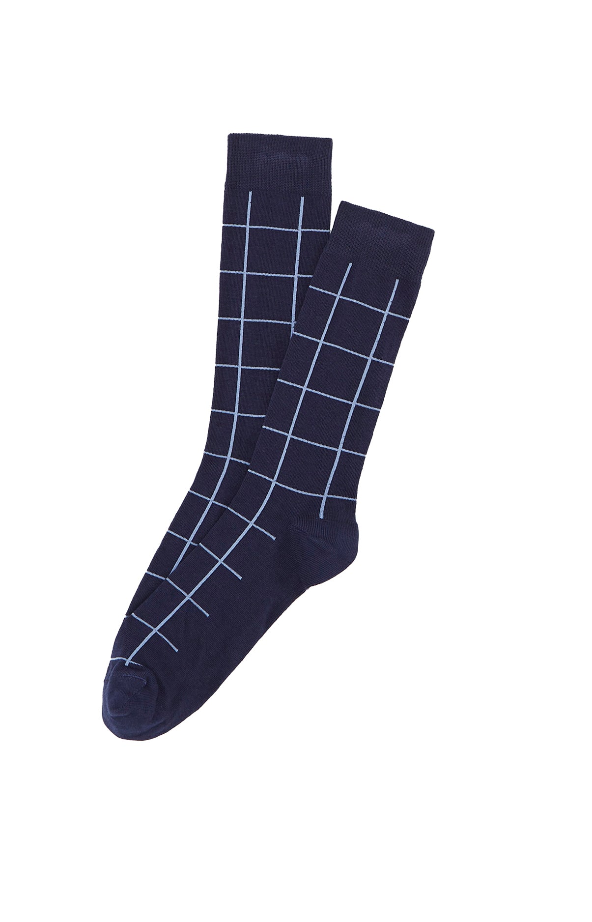 arthur-bob-lewis-chaussettes-homme-marine-40-46-coton-bio image 1
