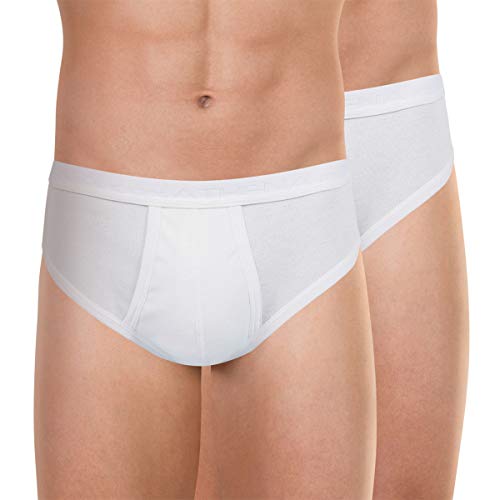 athena-basic-coton-lot-2-slips-homme-blanc-taille-m image 5