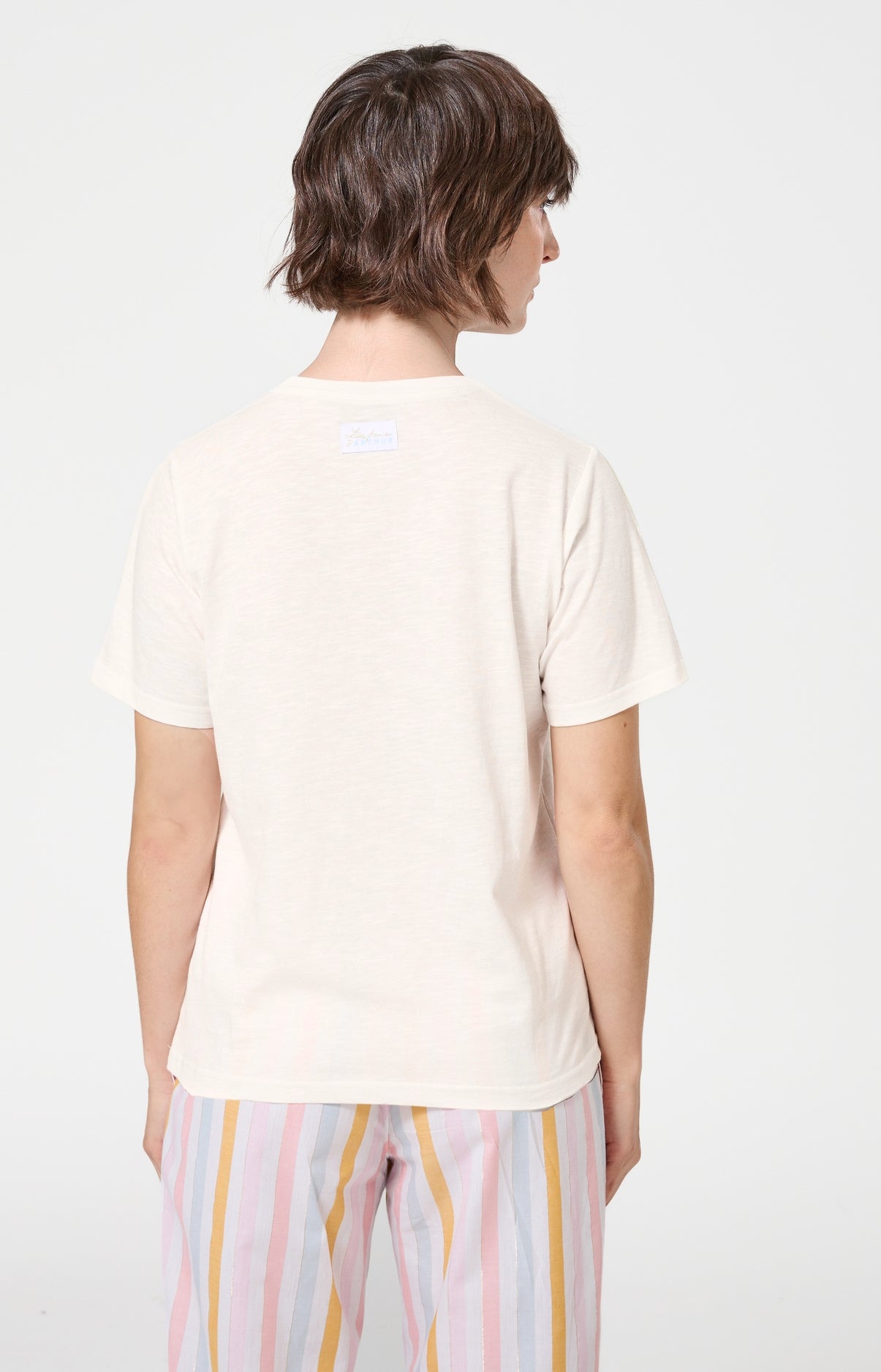 arthur-bob-coquillage-tee-shirt-femme-ivoire-coton-bio image 5