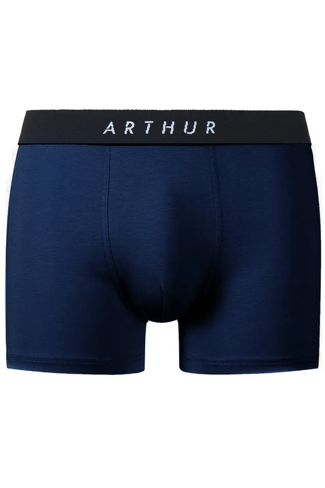 arthur-bob-marine-boxer-homme-marine-coton image 1