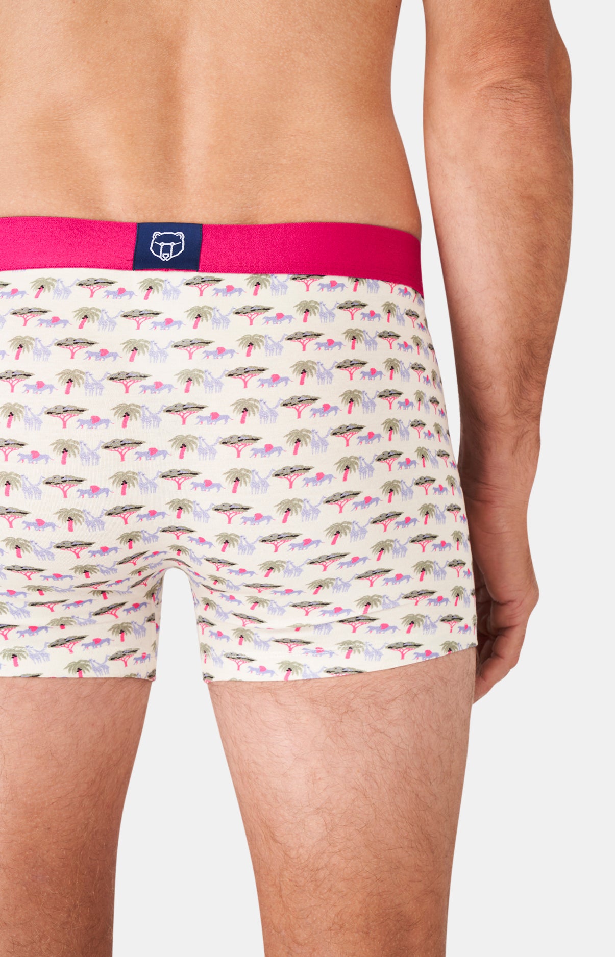 arthur-comment-savane-boxer-homme-multicolore-m-coton-bio image 5
