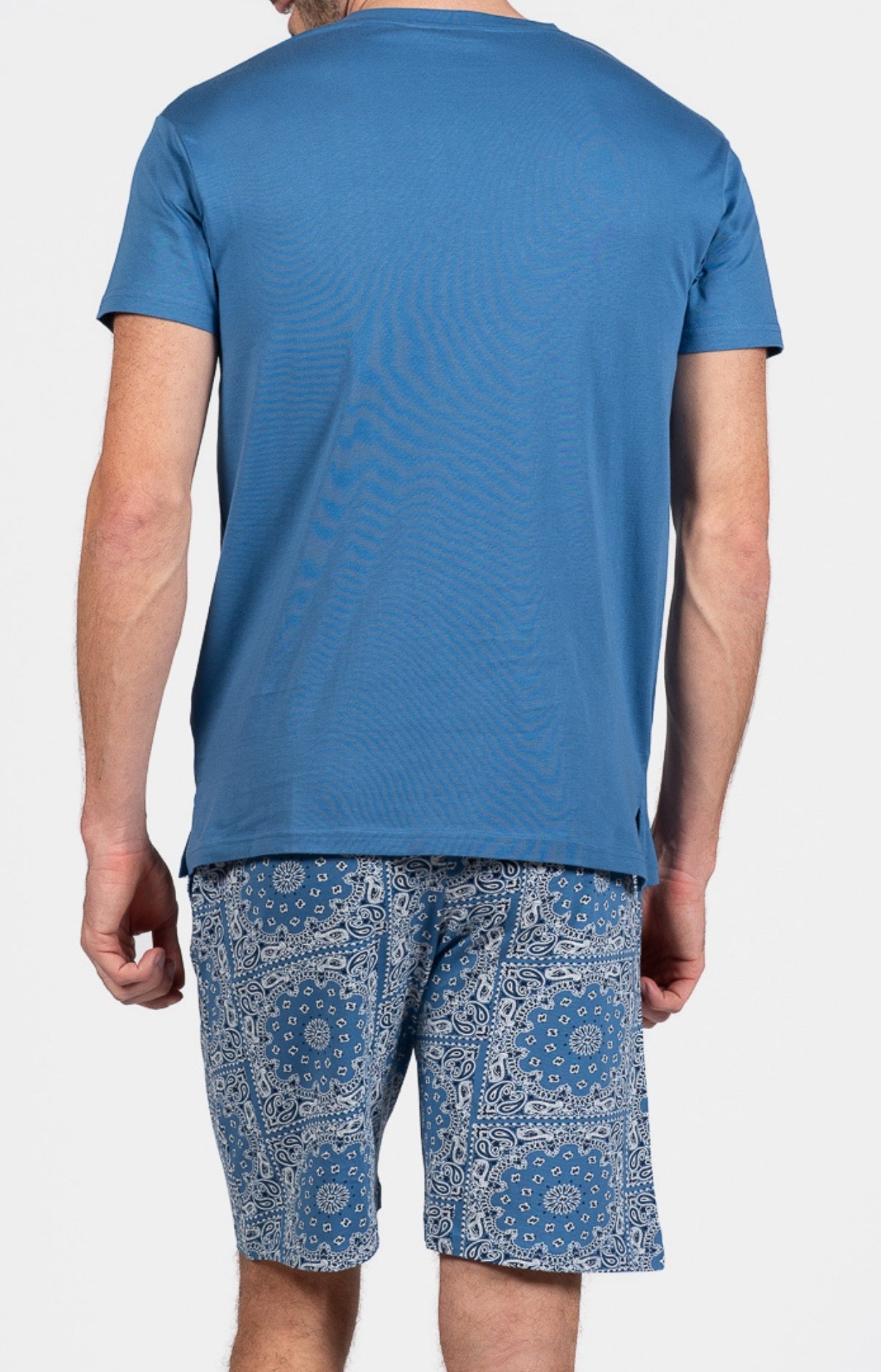 arthur-bob-pyjashort-bandana-coton-jean-homme image 6