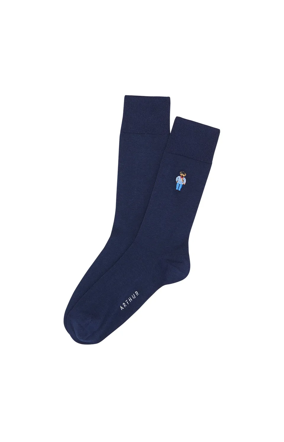 arthur-teddy-in-paris-chaussettes-marine-40-46 image 1