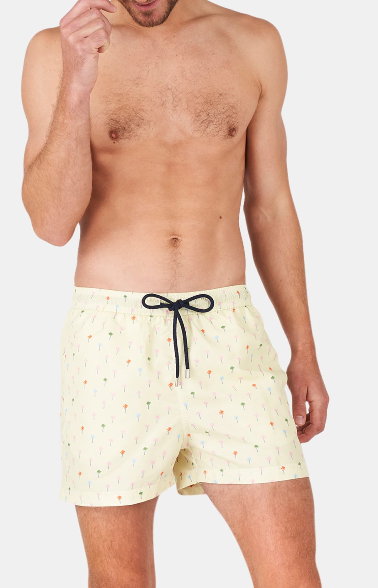 arthur-bob-palmier-jaune-short-de-bain-homme-jaune-recycl image 1