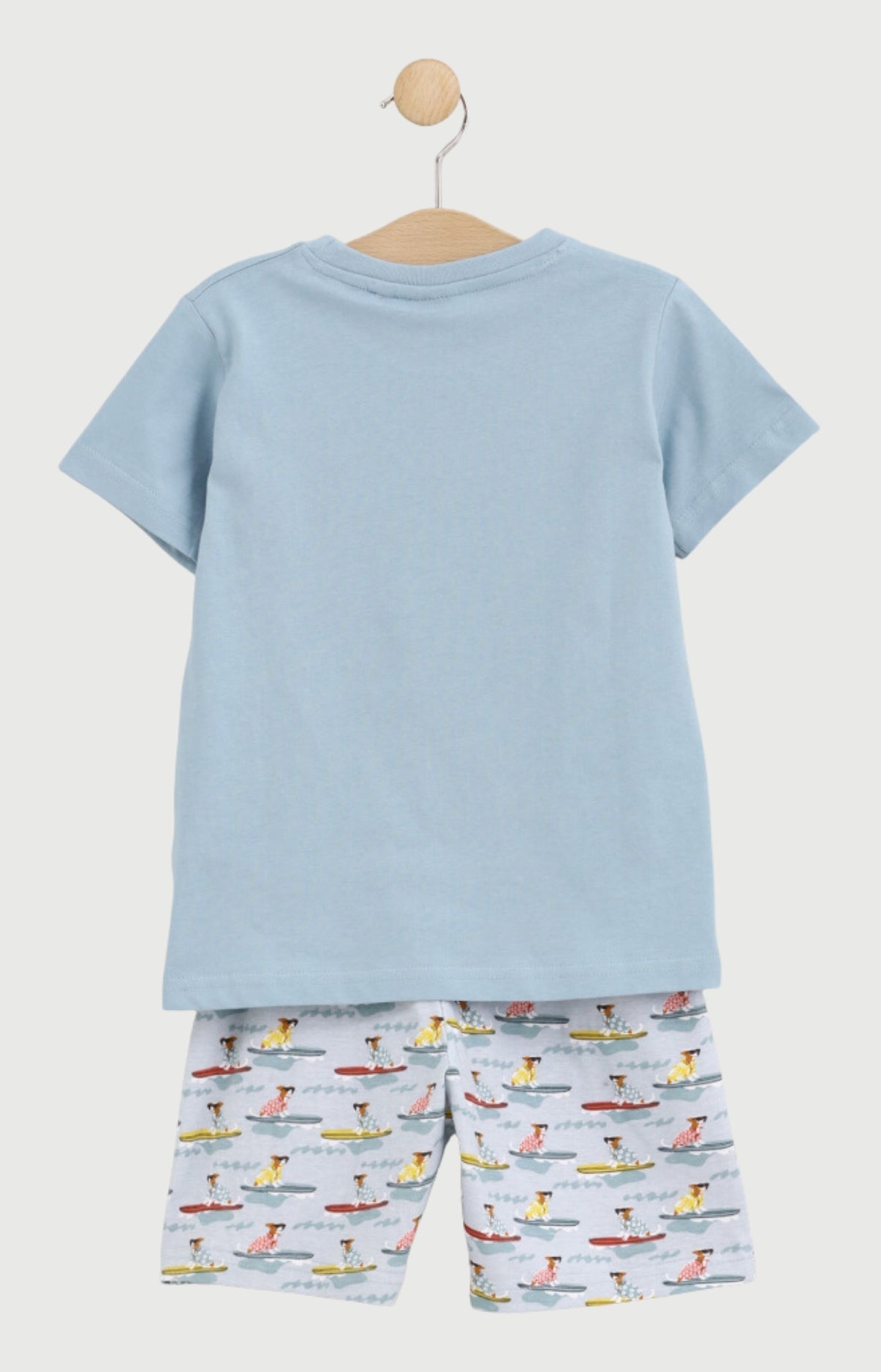 arthur-bob-canifornia-pyjashort-enfant-ciel-coton-surf image 3