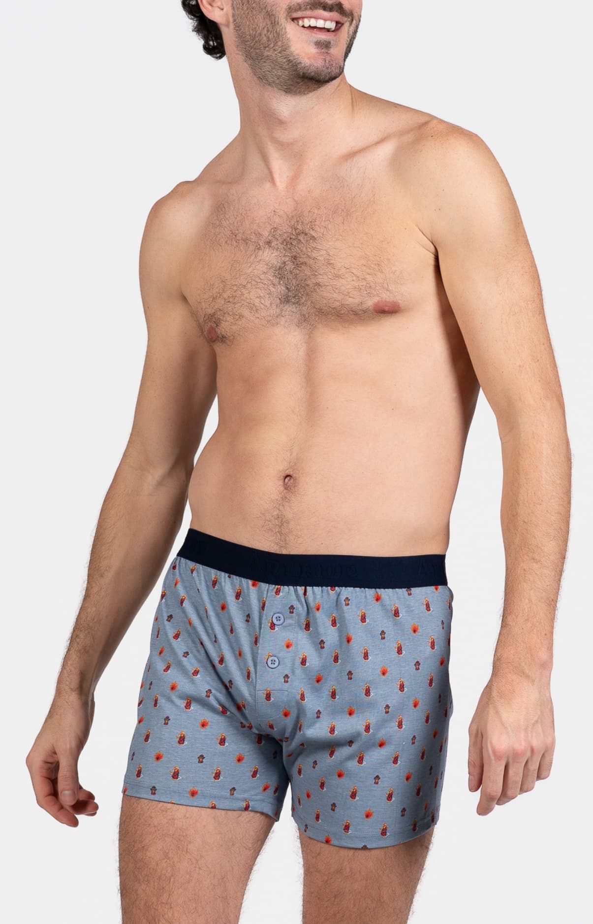 arthur-bob-boxer-pompier-jean-s-jersey-coton image 2