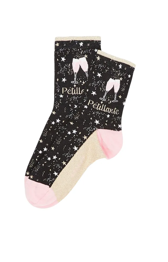 arthur-bob-p-tillante-chaussettes-femme-noir-36-40 image 1