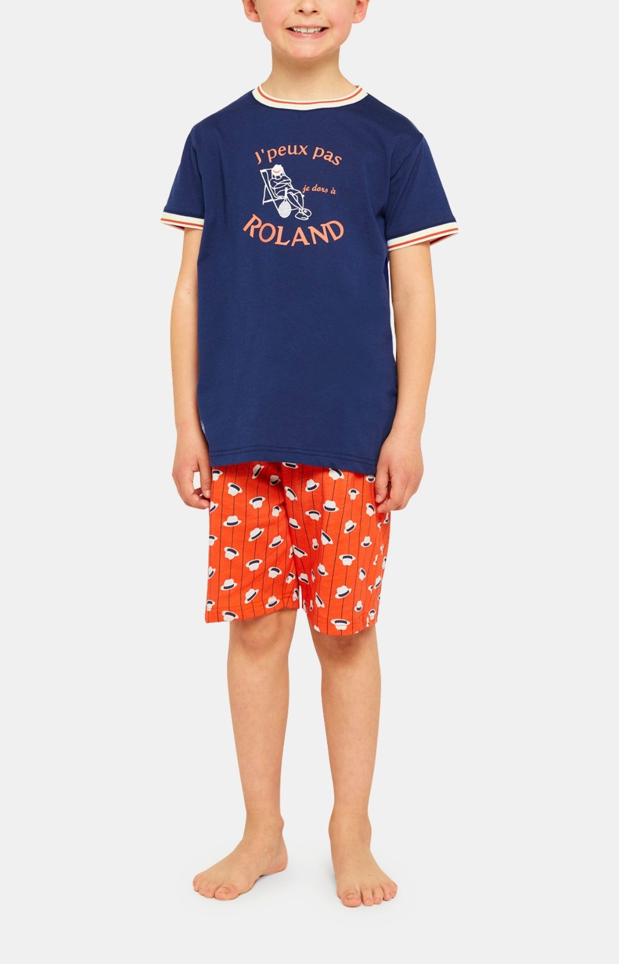arthur-bob-roland-garros-pyjashort-terre-coton-bio image 1