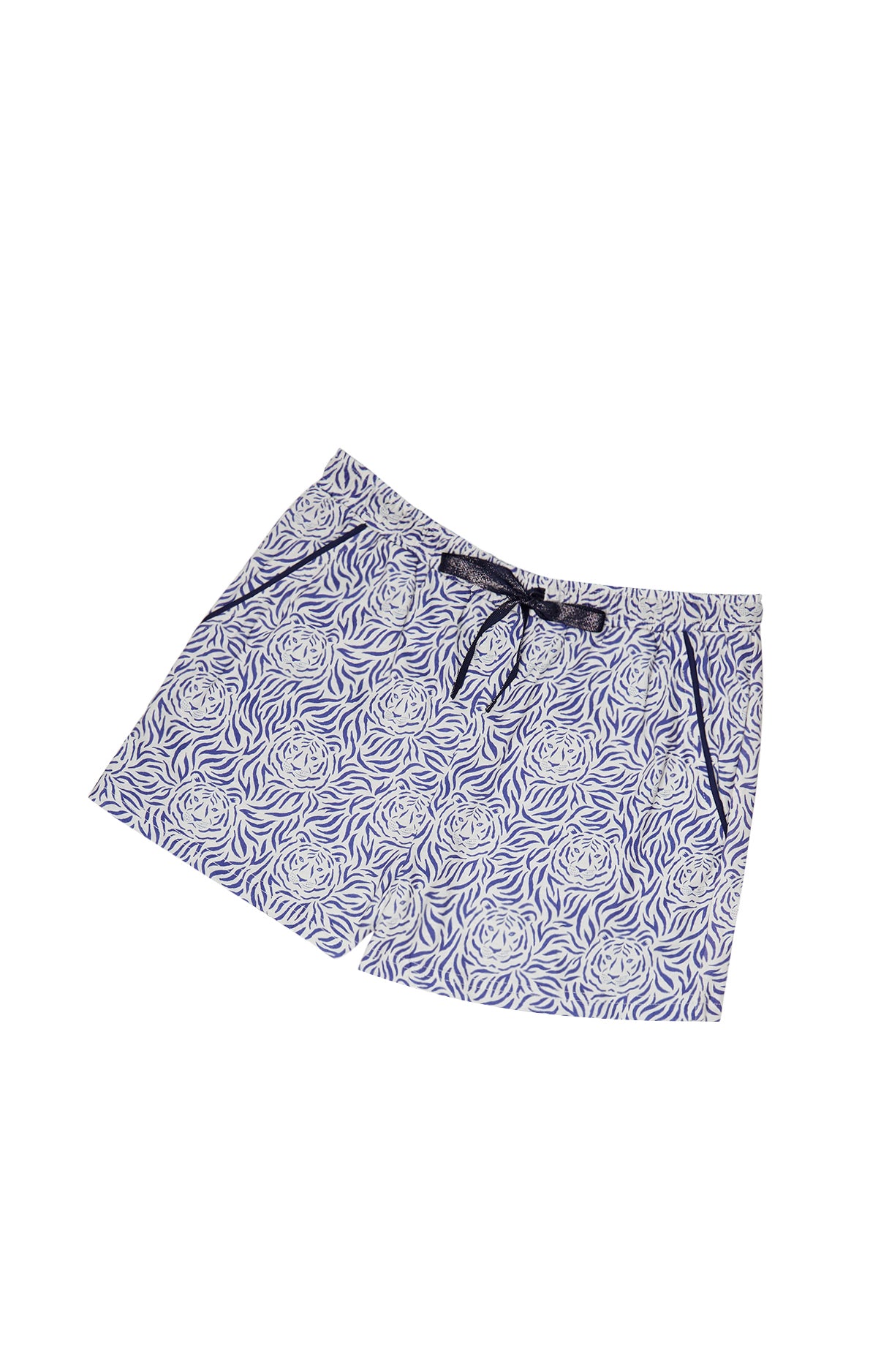 arthur-bob-tigre-short-nuit-bleu-roi-coton-bio image 3