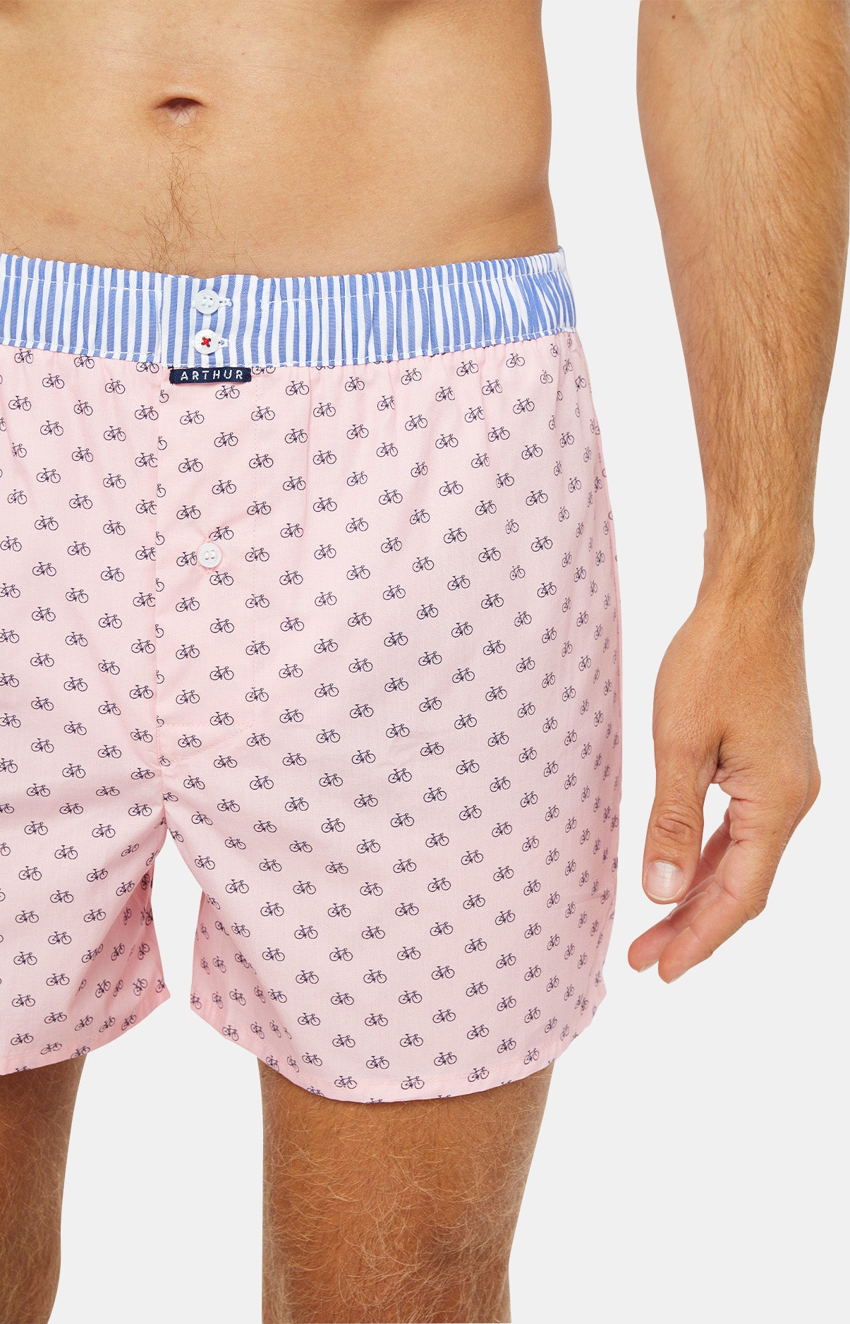 arthur-le-club-cale-on-n-1051-coton-bio-rose image 2