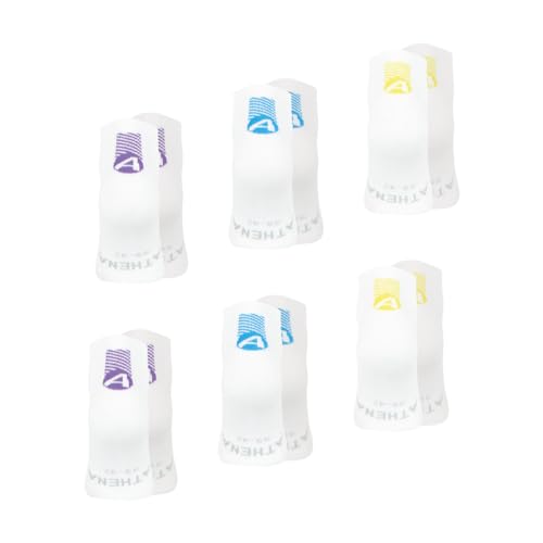 athena-training-dry-socquettes-homme-blanc-39-42-lot-6-respirantes image 6