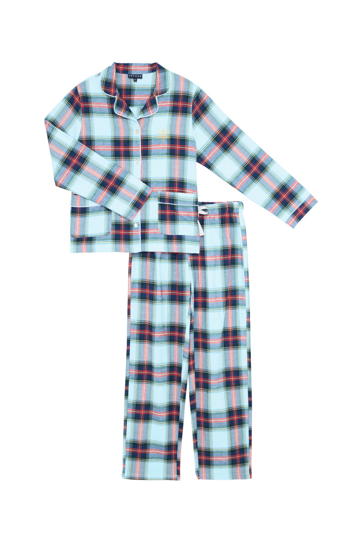 arthur-bob-logan-pyjama-boutonn-glace-l-en-flanelle-coton image 7