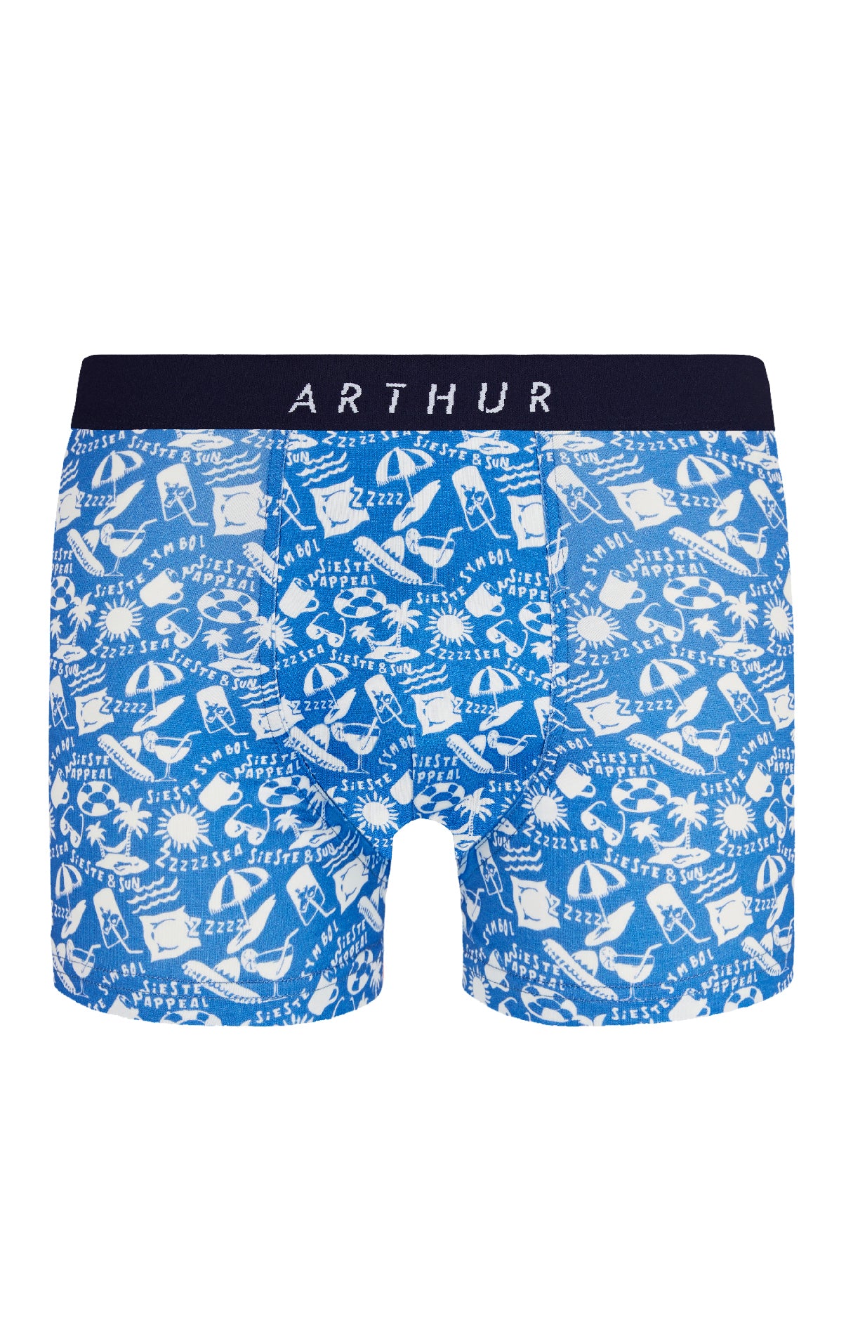 arthur-bob-symbole-boxer-coton-bio-bleu-roi-xl image 3