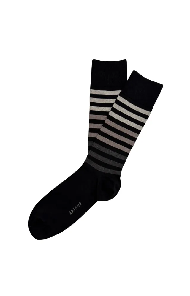 arthur-bob-ray-chaussettes-homme-coton-gris-40-46 image 1