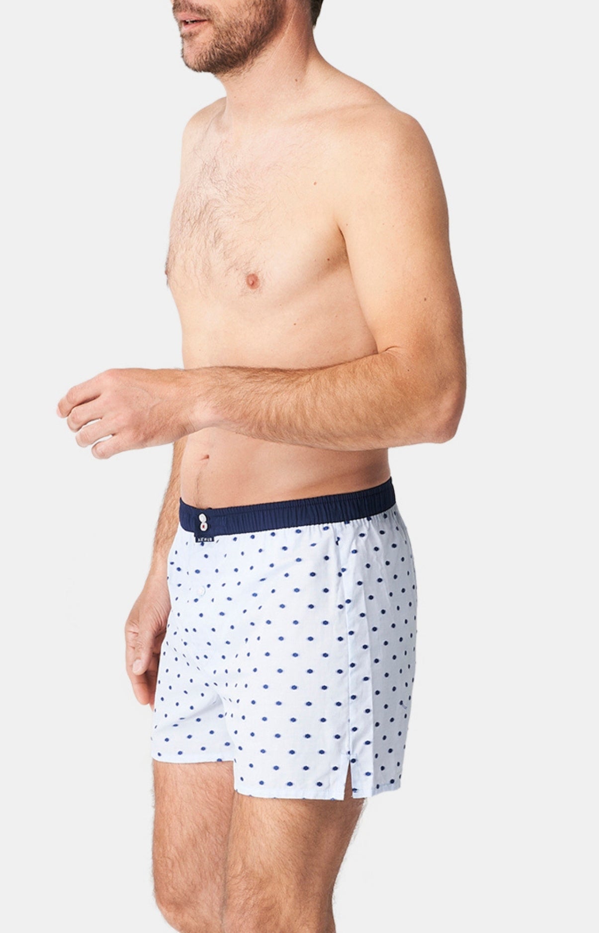 arthur-le-club-n-1056-cale-on-coton-bio-ciel-l image 4
