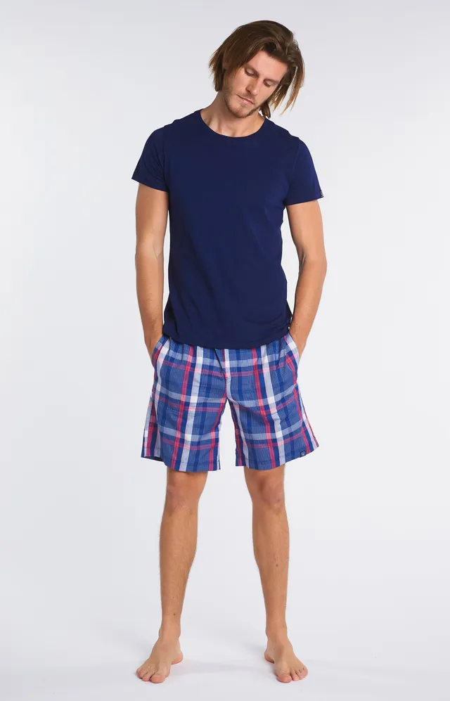 arthur-bob-short-op-ra-tartan-coton-marine-homme-m image 1
