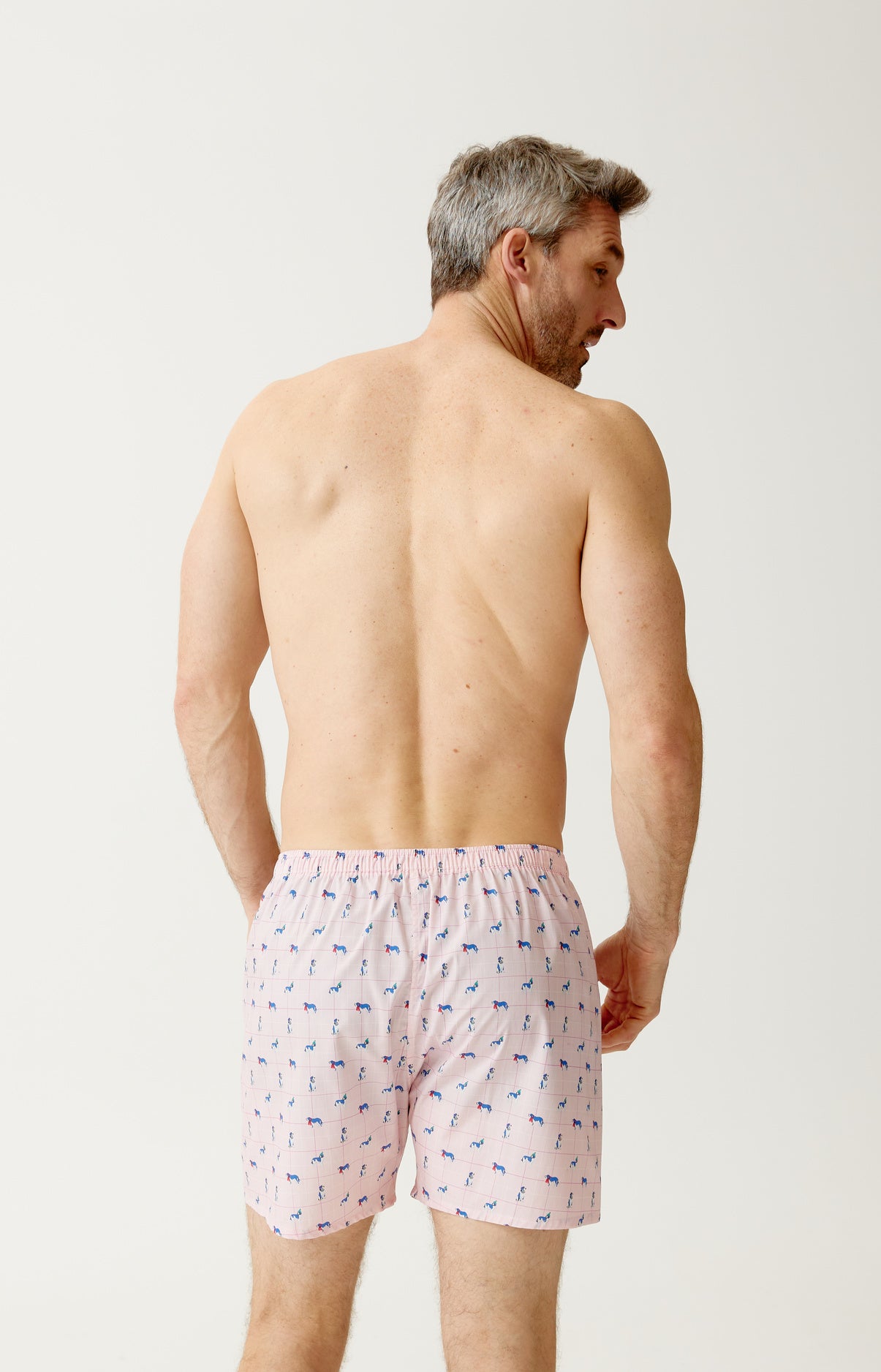 arthur-le-club-chien-bernard-cale-on-homme-rose-coton-bio image 5