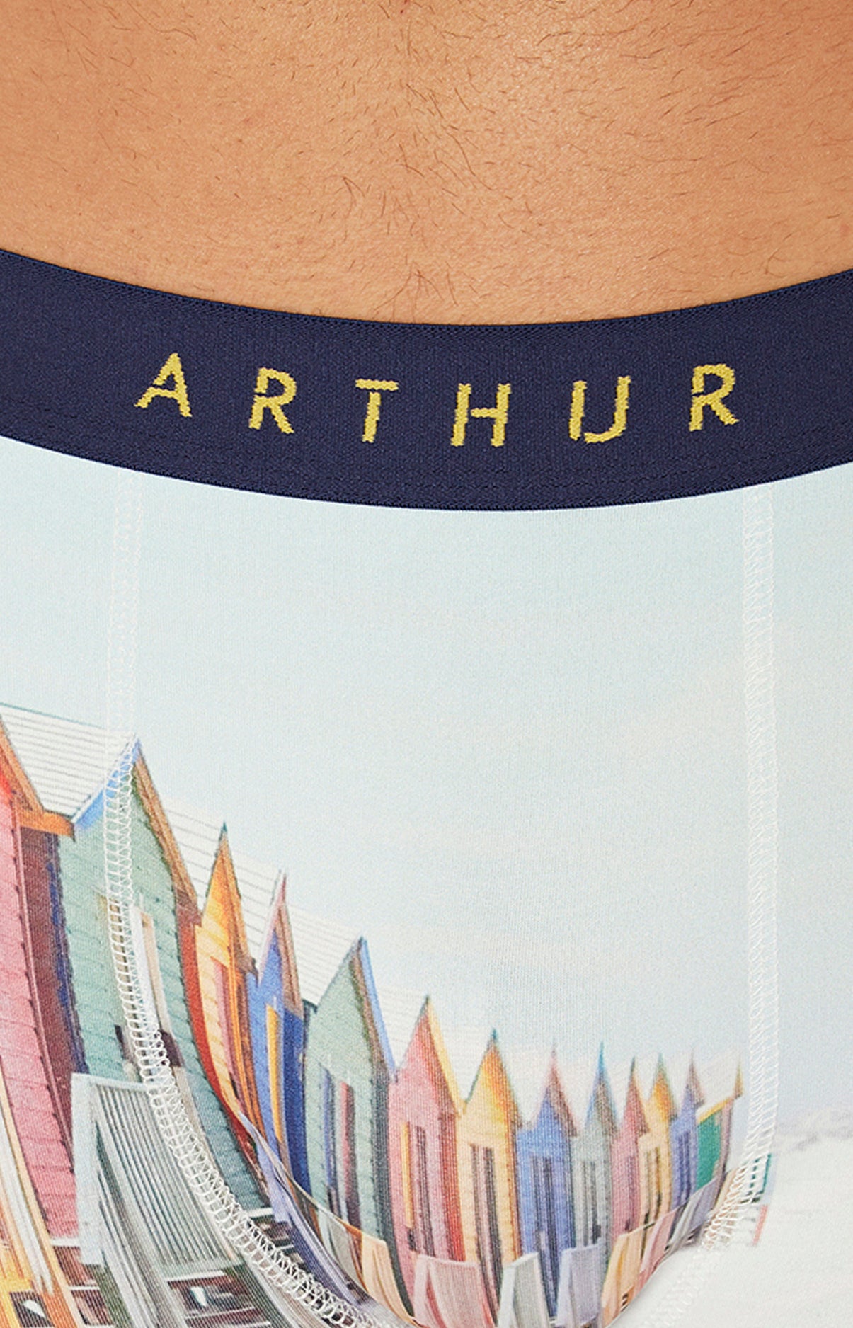 arthur-bob-cabanon-boxer-homme-multicolore-coton-bio image 4