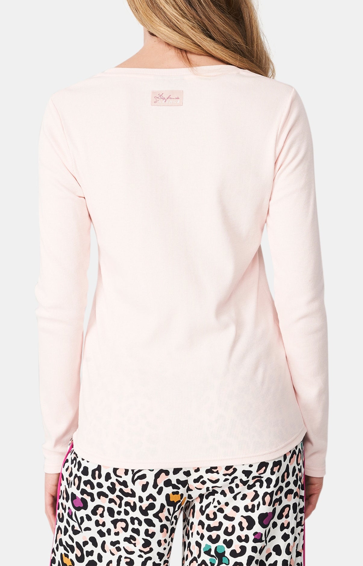 arthur-bob-tee-shirt-manches-longues-rose-rose-doux image 5