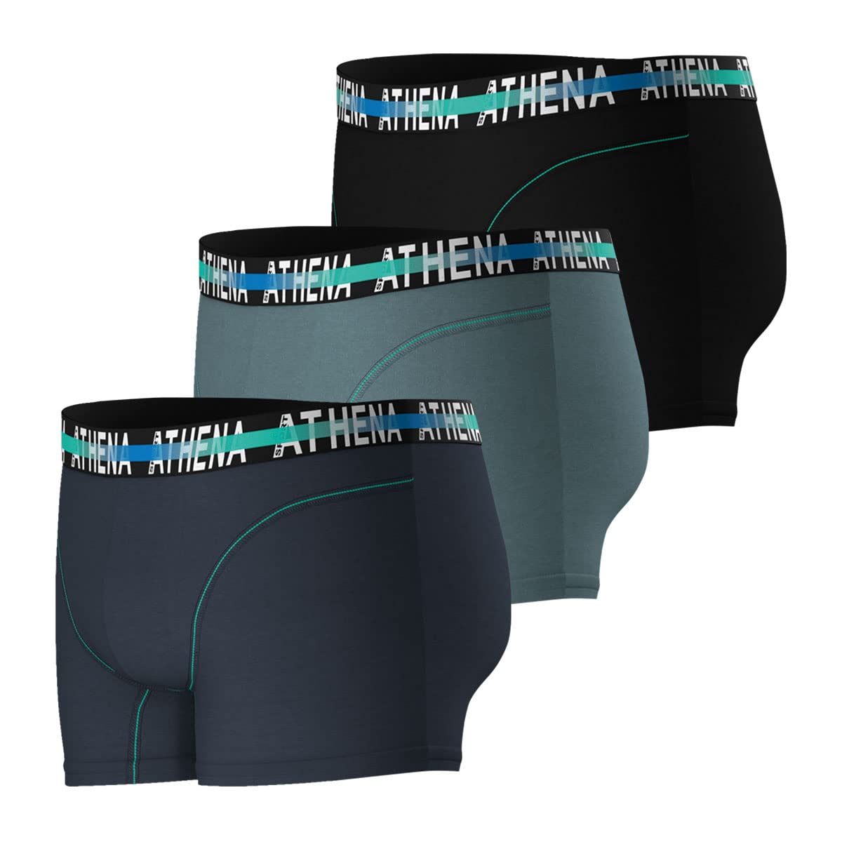 athena-endurance-24h-lot-3-boxers-homme-taille-m-coton image 2