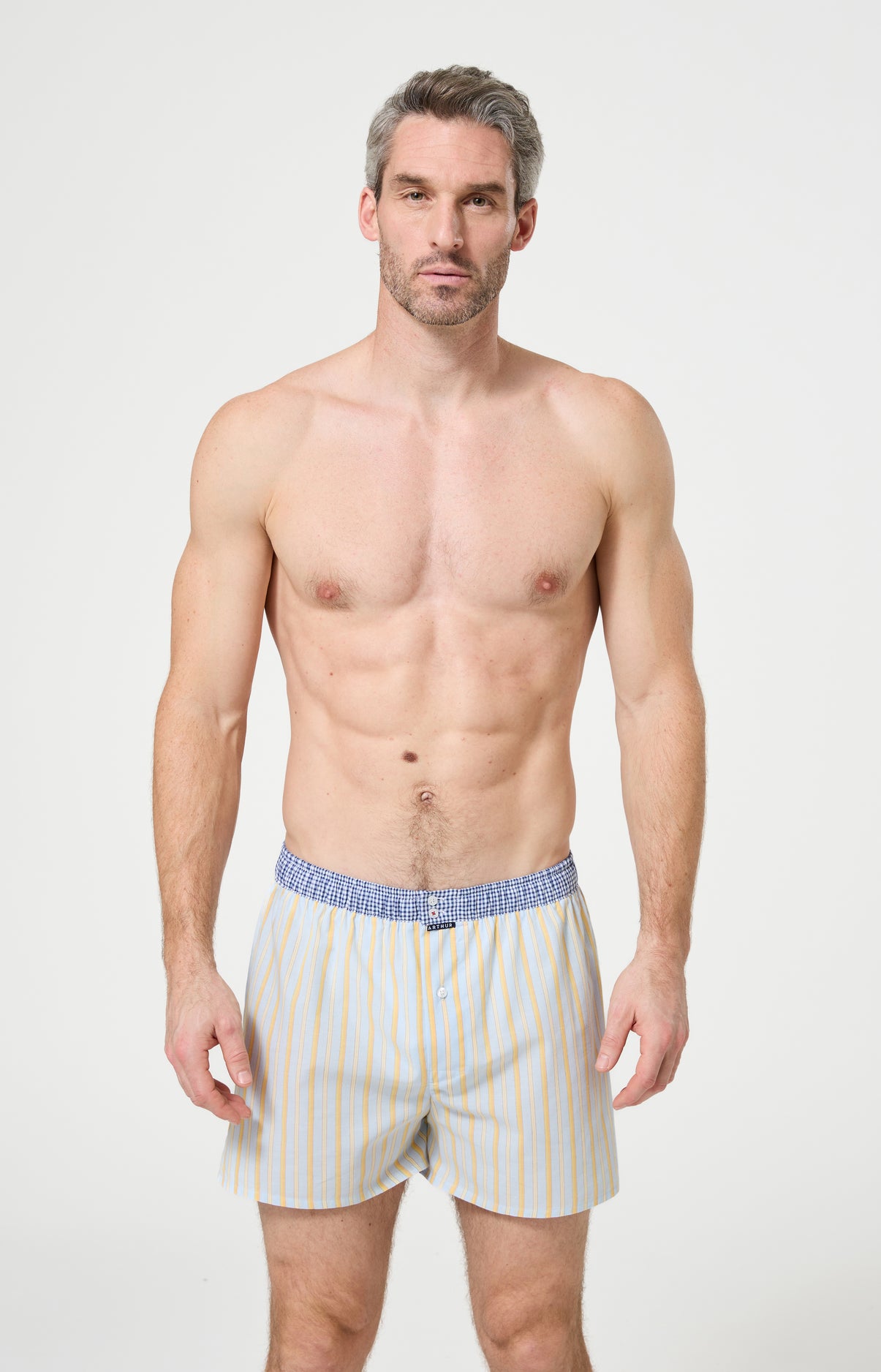 arthur-le-club-cale-on-1218-jaune-coton-bio image 2