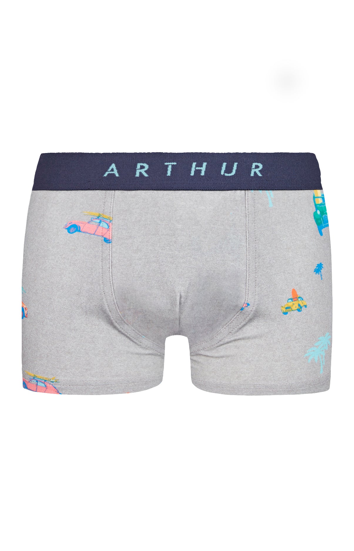 arthur-bob-2cv-boxer-enfant-coton-bio-gris-6-8 image 3