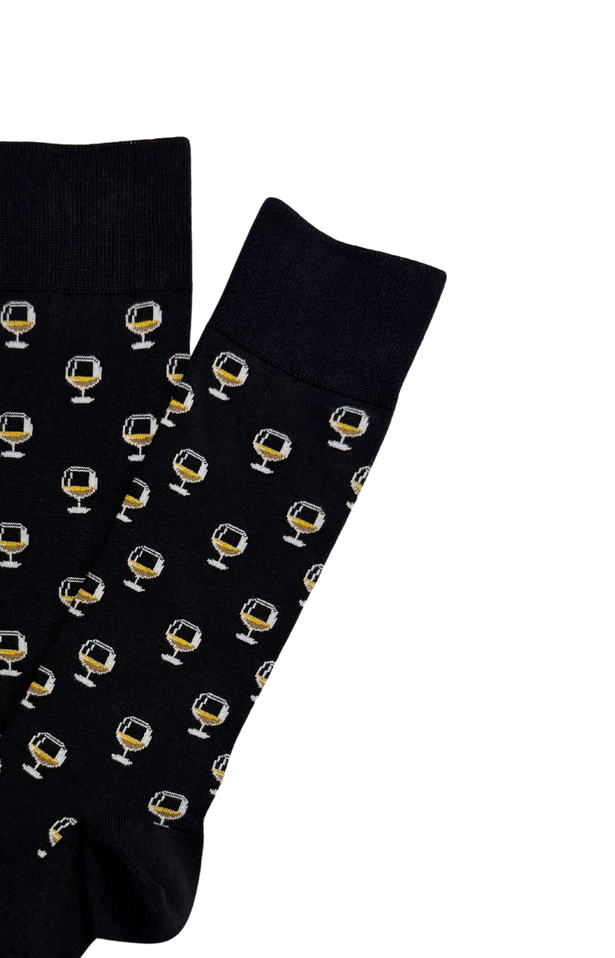 arthur-bob-cognac-chaussettes-coton-homme-noir-40-46 image 2